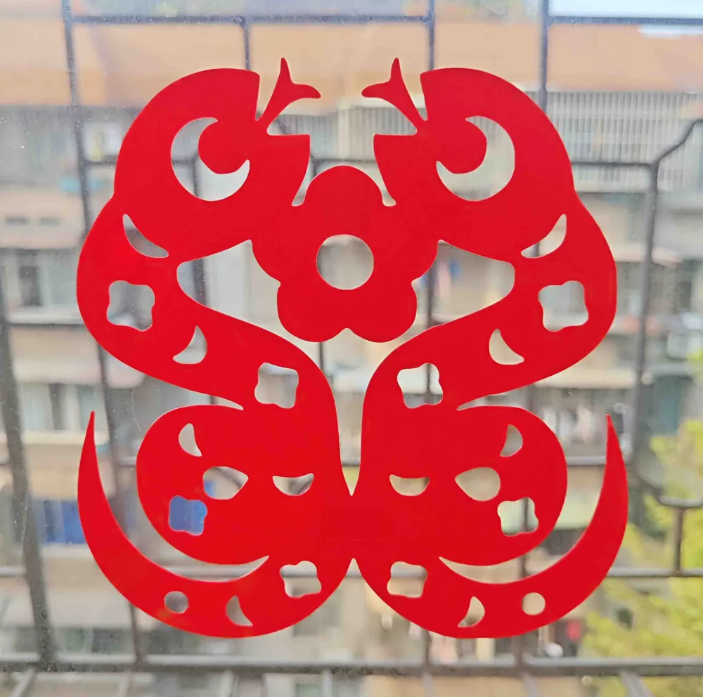 Snake Window Display Snake Year Window Decoration by 零号硬币 - MakerWorld