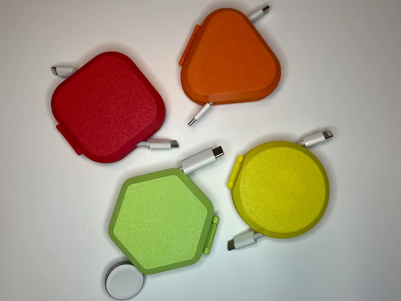 GeoRoll Cable Organizer Print in Place