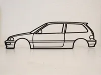 Décoration murale Honda Civic EF — photo 1