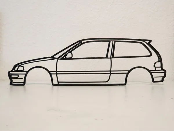 Décoration murale Honda Civic EF