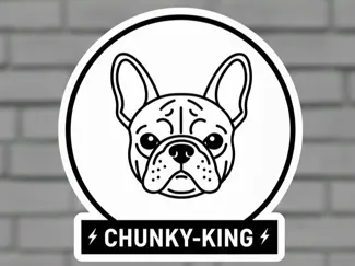 French bulldog keychain
