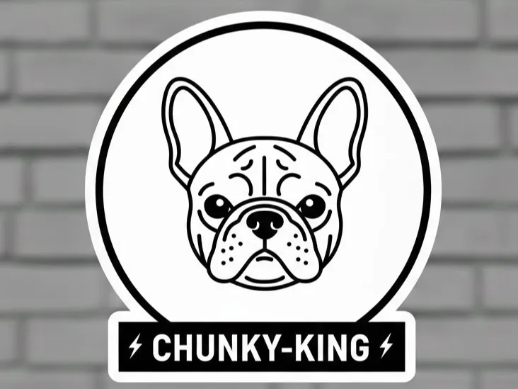 French bulldog keychain