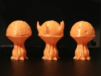 Set de champignons décor pour figurines 28 mm — photo 2