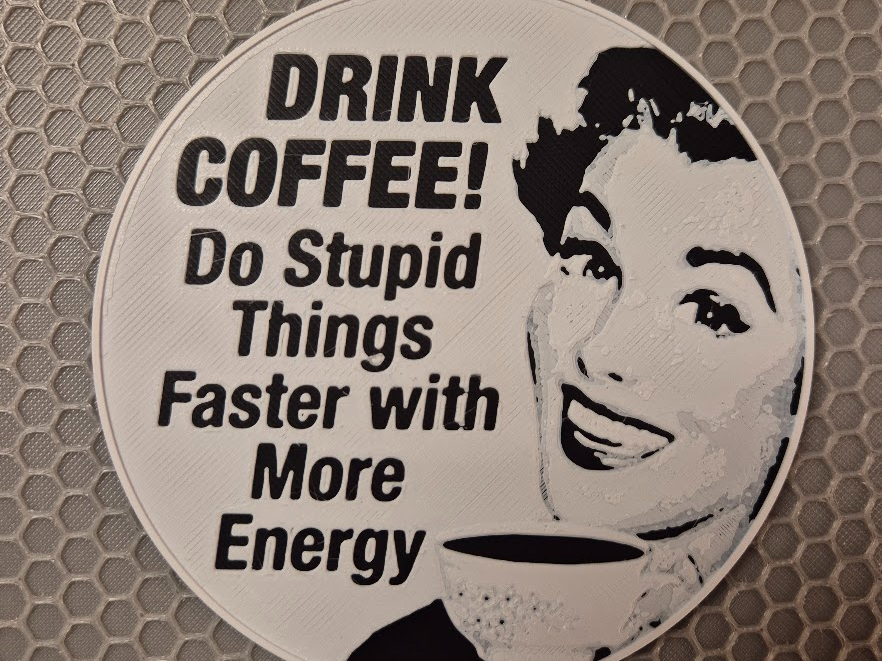 Drink Coffee! Coaster