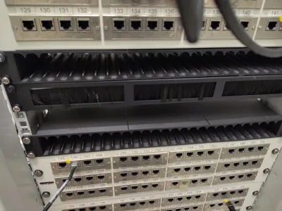 Cable Managment unit 1U for 19 inch rack