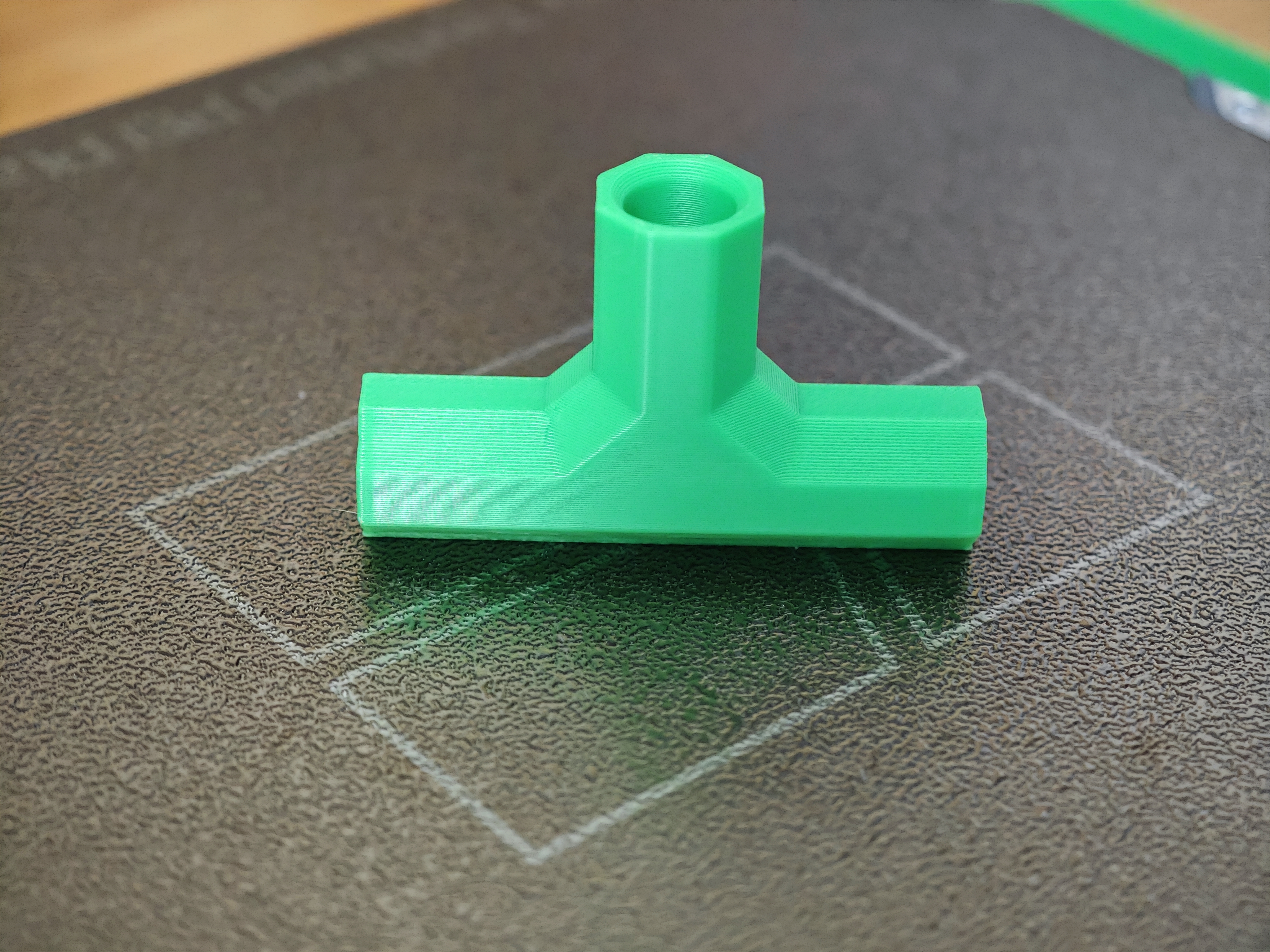 Miniatura 3 do modelo 3D PVC管直径20MM三通