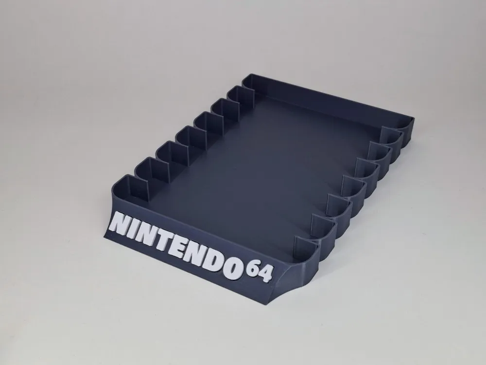 Nintendo 64 Cartridge Display Case by Sarina MakerWorld: Download Free ...