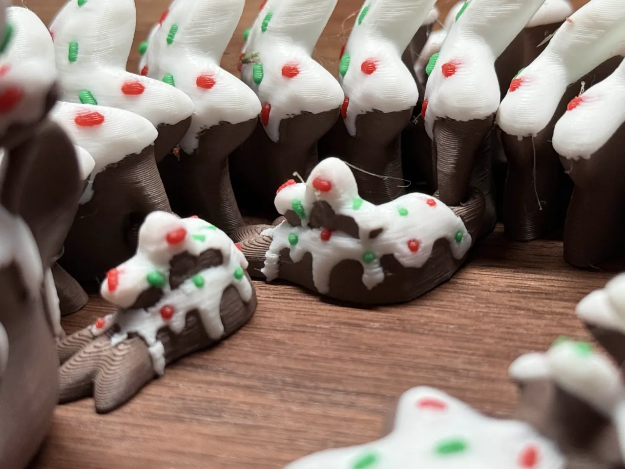 Articulated Gingerbread Dragon - By Vixvvo3D view 2