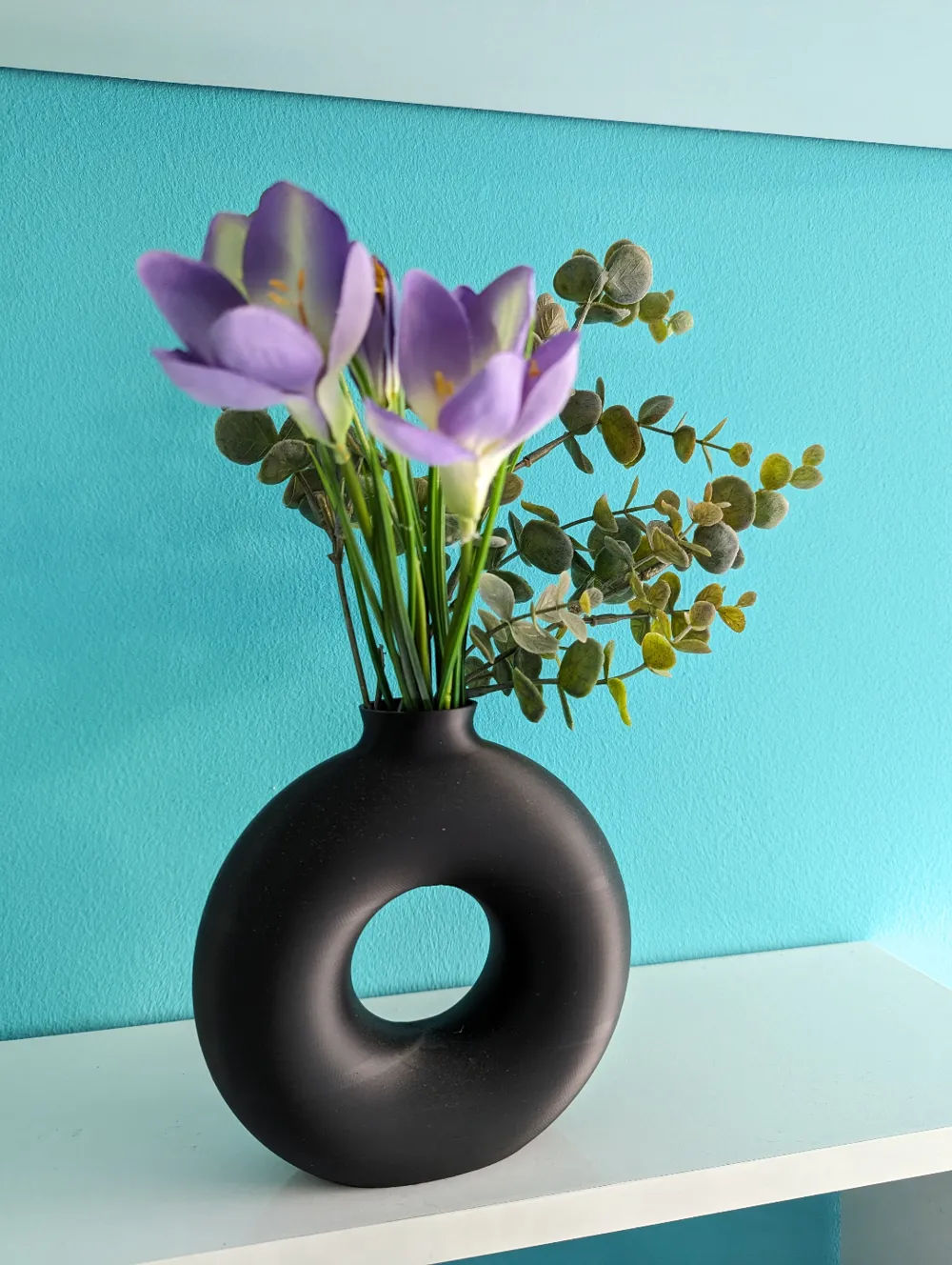 Donut / Ring Vase by StefanWox MakerWorld