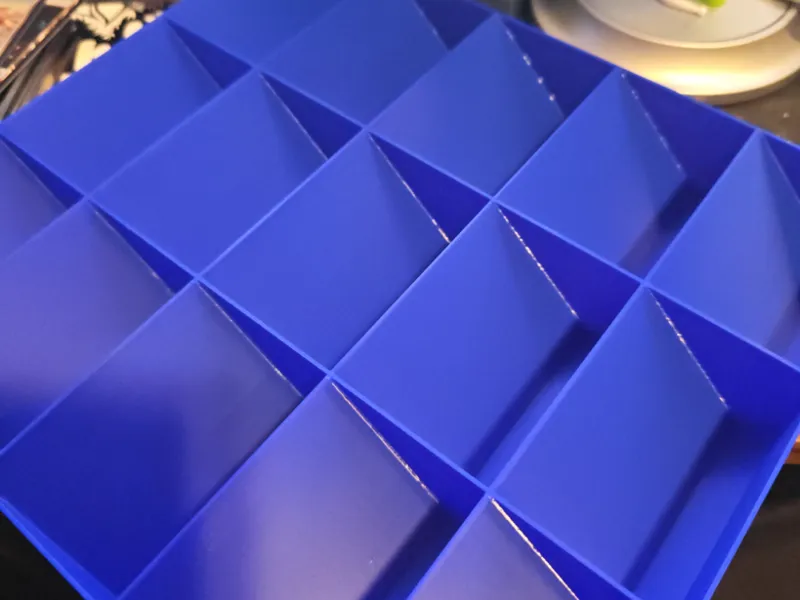 Tray of Card Sorting