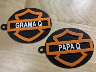 Harley Davidson Keychain