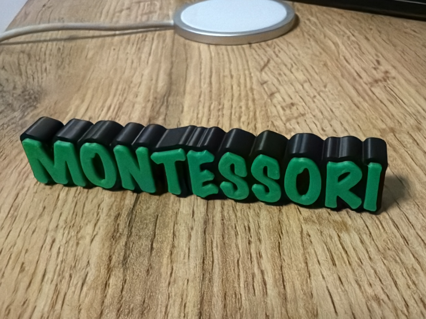 Montessori Tischdekoration 