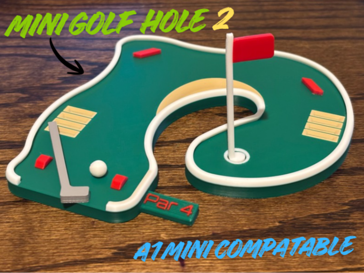 Mini Golf Course Hole 2