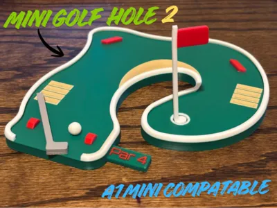 Mini Golf Course Hole 2