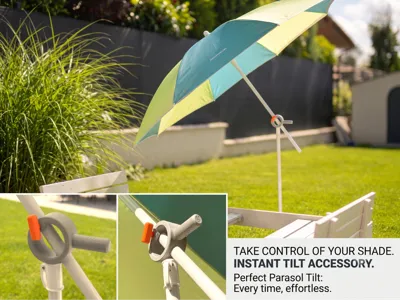 Parasol tilt accessory
