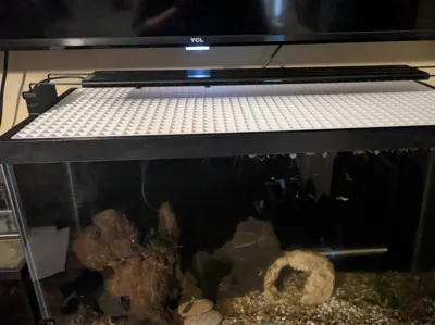 Seaoura led aquarium light riser for 29gallontank