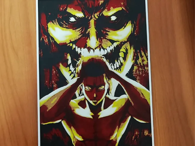 Eren Attack on titans Hueforge