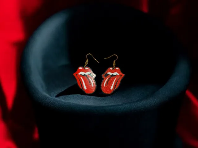 Tongue earrings