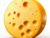 Queso redondo 3D