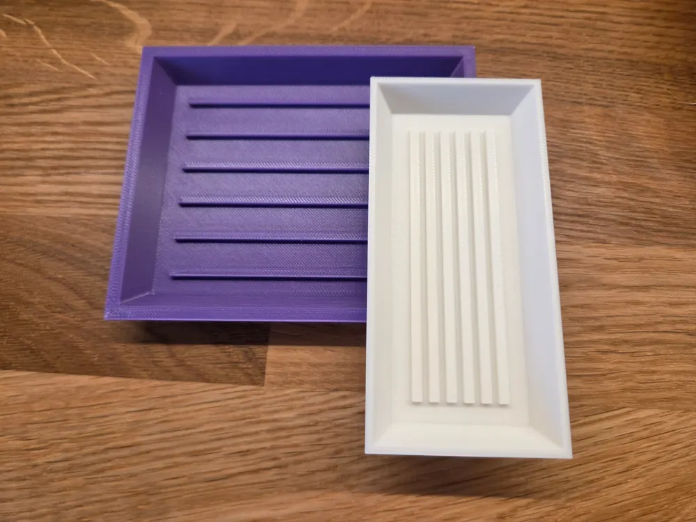 Rectangular Plant Coaster - Fully Customizable - Free 3D Print Model ...