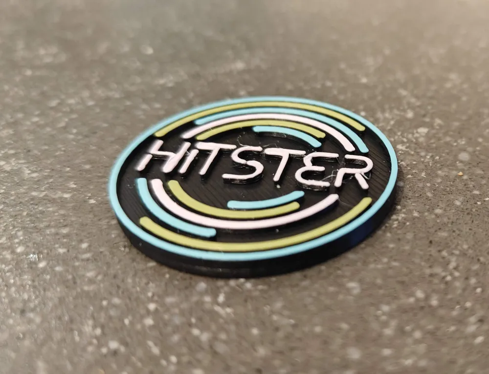 Hitster-Token von Polle123 MakerWorld: Kostenlose 3D-Modelle herunterladen