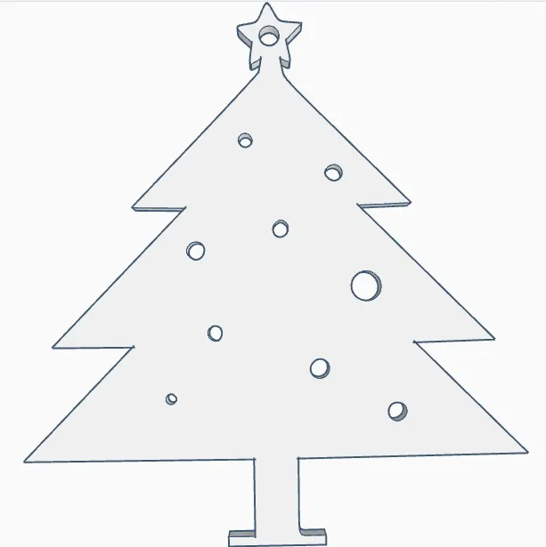 Christmas tree ornament