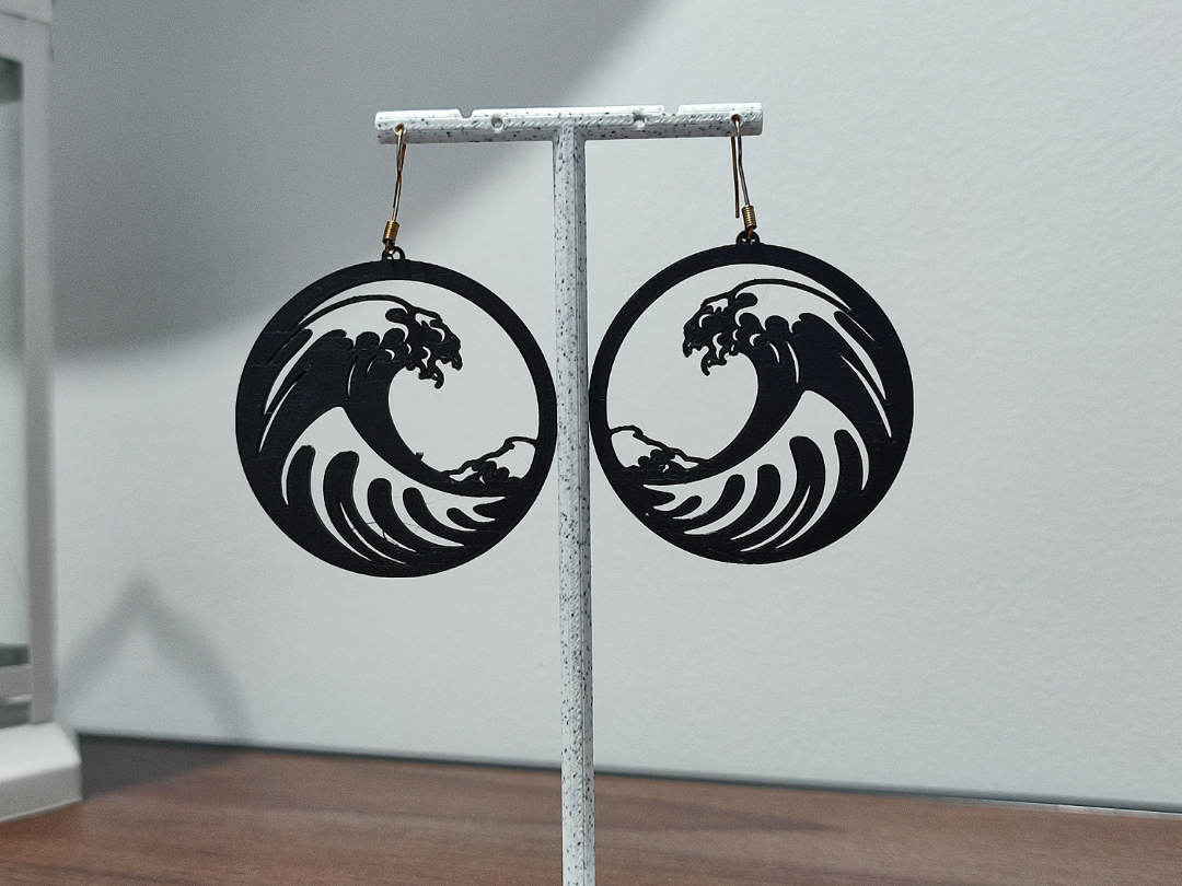 Aretes Tsunami de Estilo