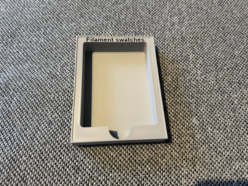 JP ModOr Fillament swatches plate insert