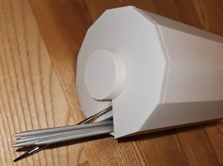 Knitting needle box