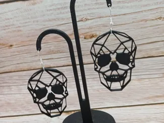 Skull earrings