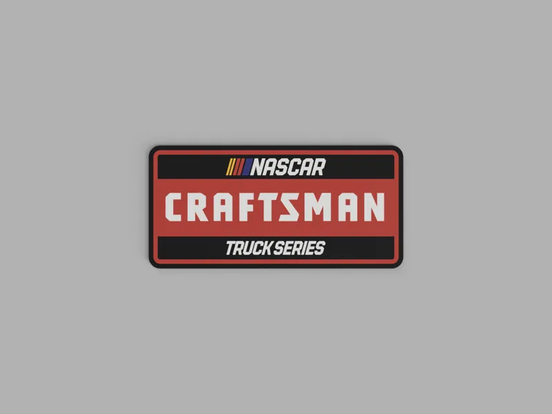 NASCAR Craftsman Truck Series Sign