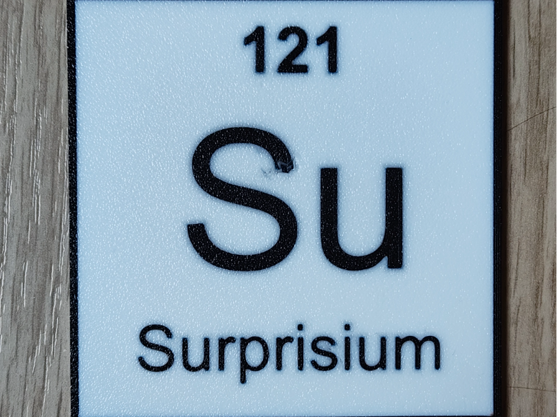 The element of surprise -> suprisium