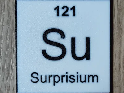 The element of surprise -> suprisium