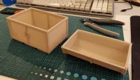 Flat Wood without hinge