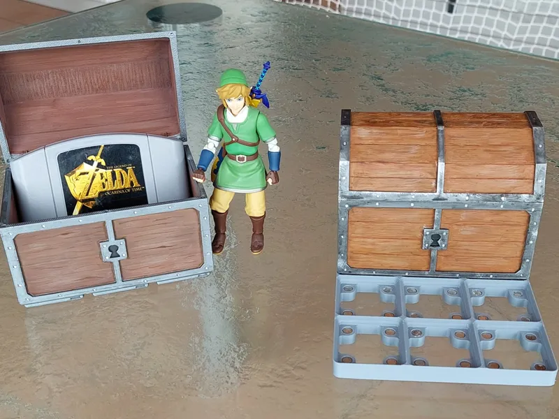 Zelda OoT style Treasure Chest - Gridfinity