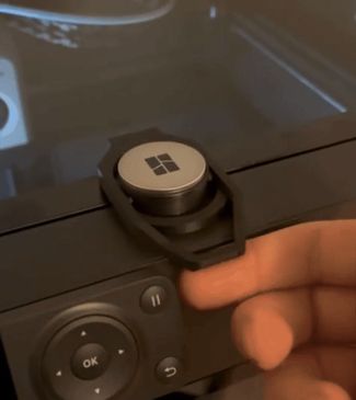 P1S low profile lid holder