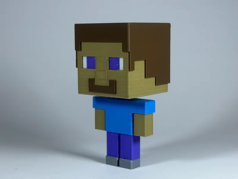 Minecraft Steve Bobble Head