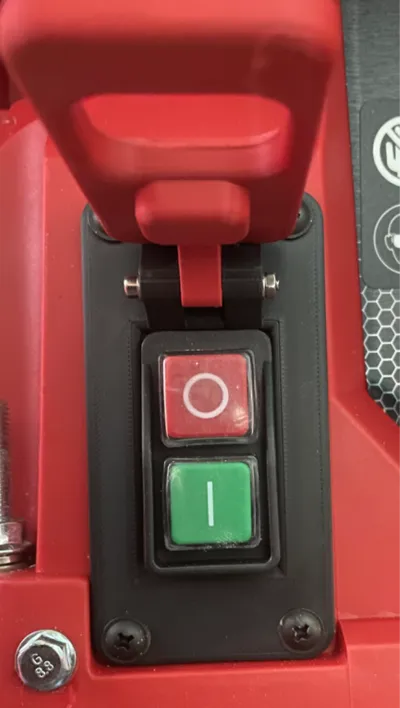 Einhell TC-TS 2025 emergency stop button