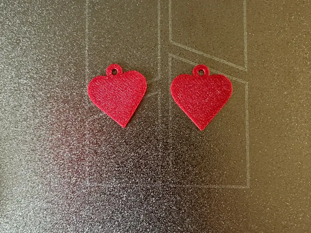 heart earrings