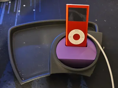 iPod Nano G2 cup holder dock