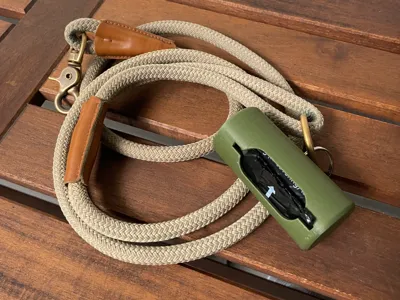 Poop bag dispenser