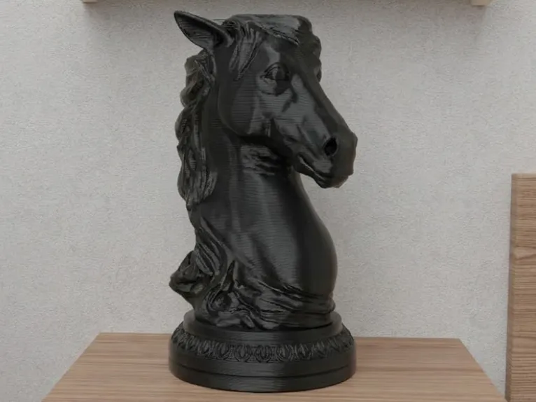 Horse Head Sculpture