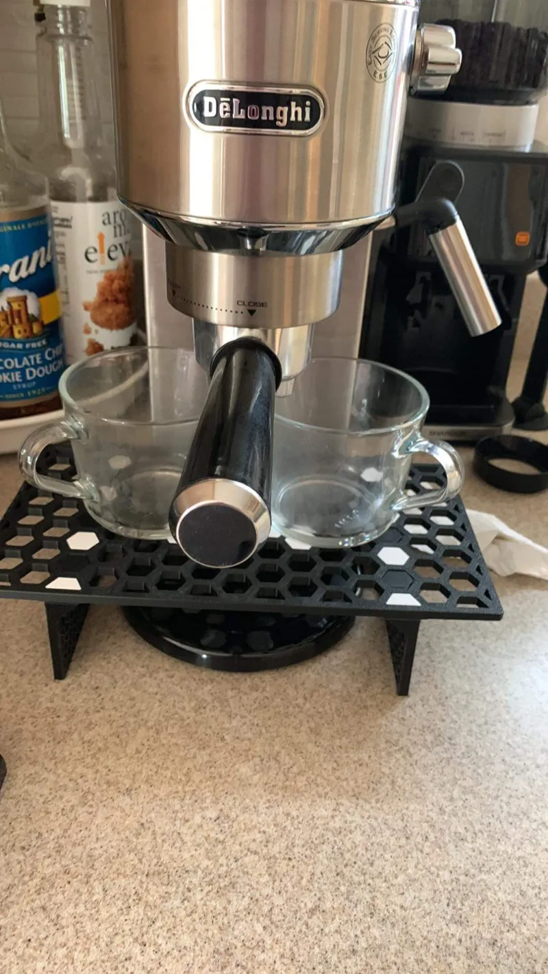 Delonghi Double Espresso Coffee Platform or shelf