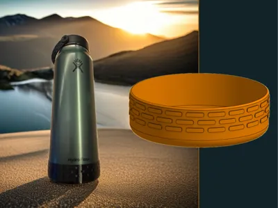 Flask boot in different sizes