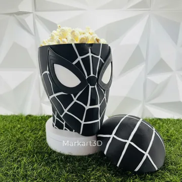 Soporte: Spiderman PopCorn Bucket - VENOM VERSION — vista de referencia 3
