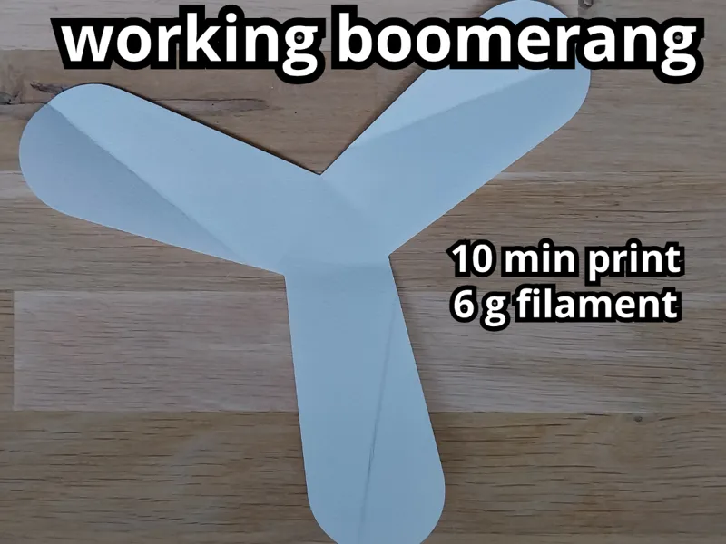 working boomerang