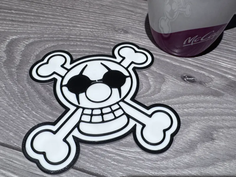 Buggy One Piece Jolly Roger coaster