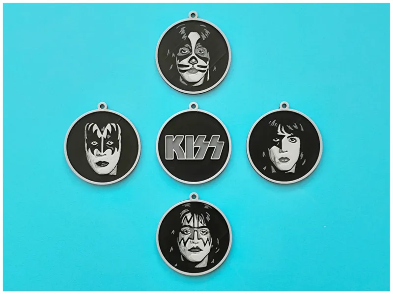 KISS keychains