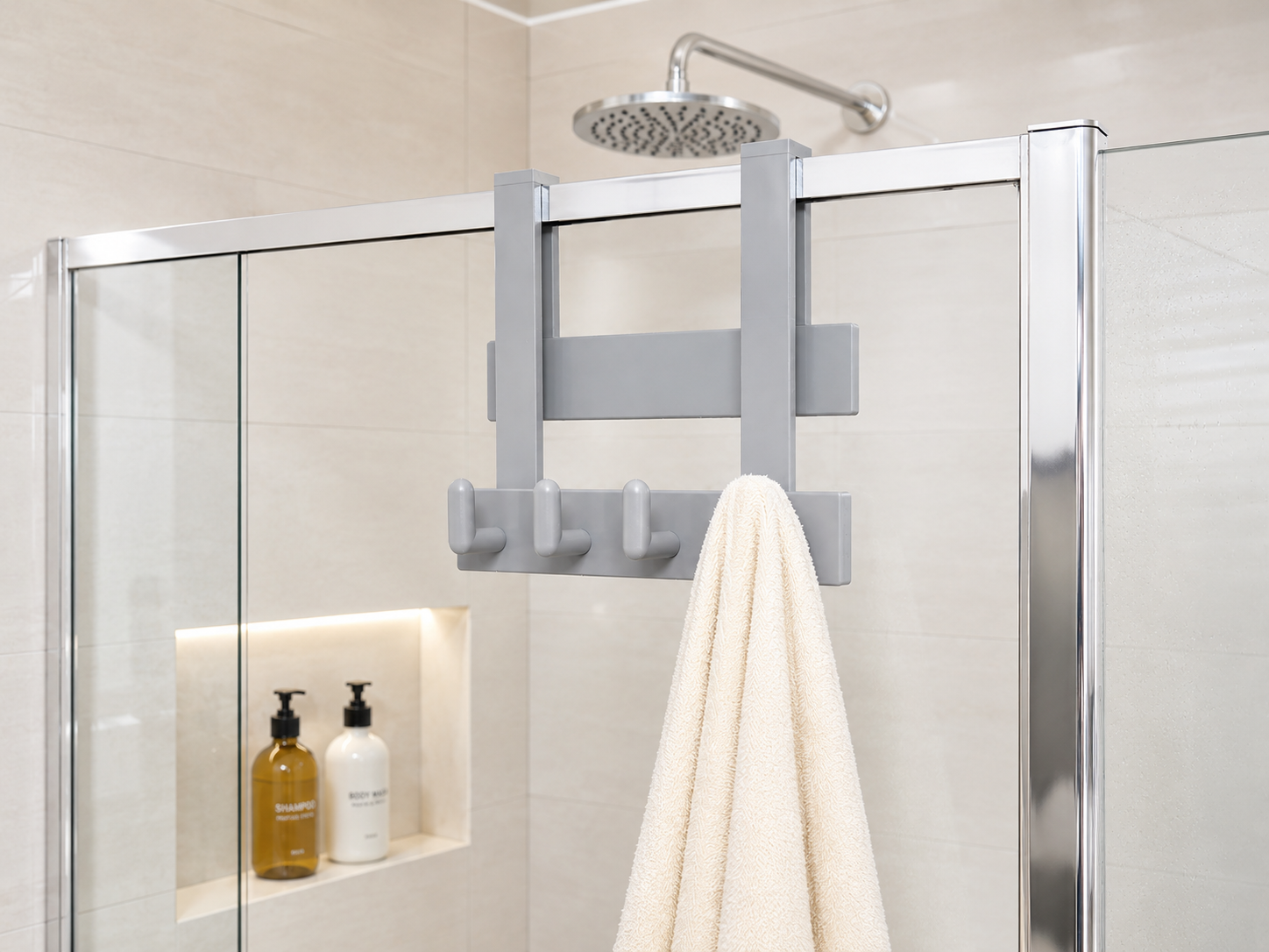 Miniatura 5 do modelo 3D Customisable Shower Room Hook