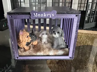 1:12 scale dog crate